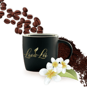 Dark Roast Kona Blend Coffee and Mug